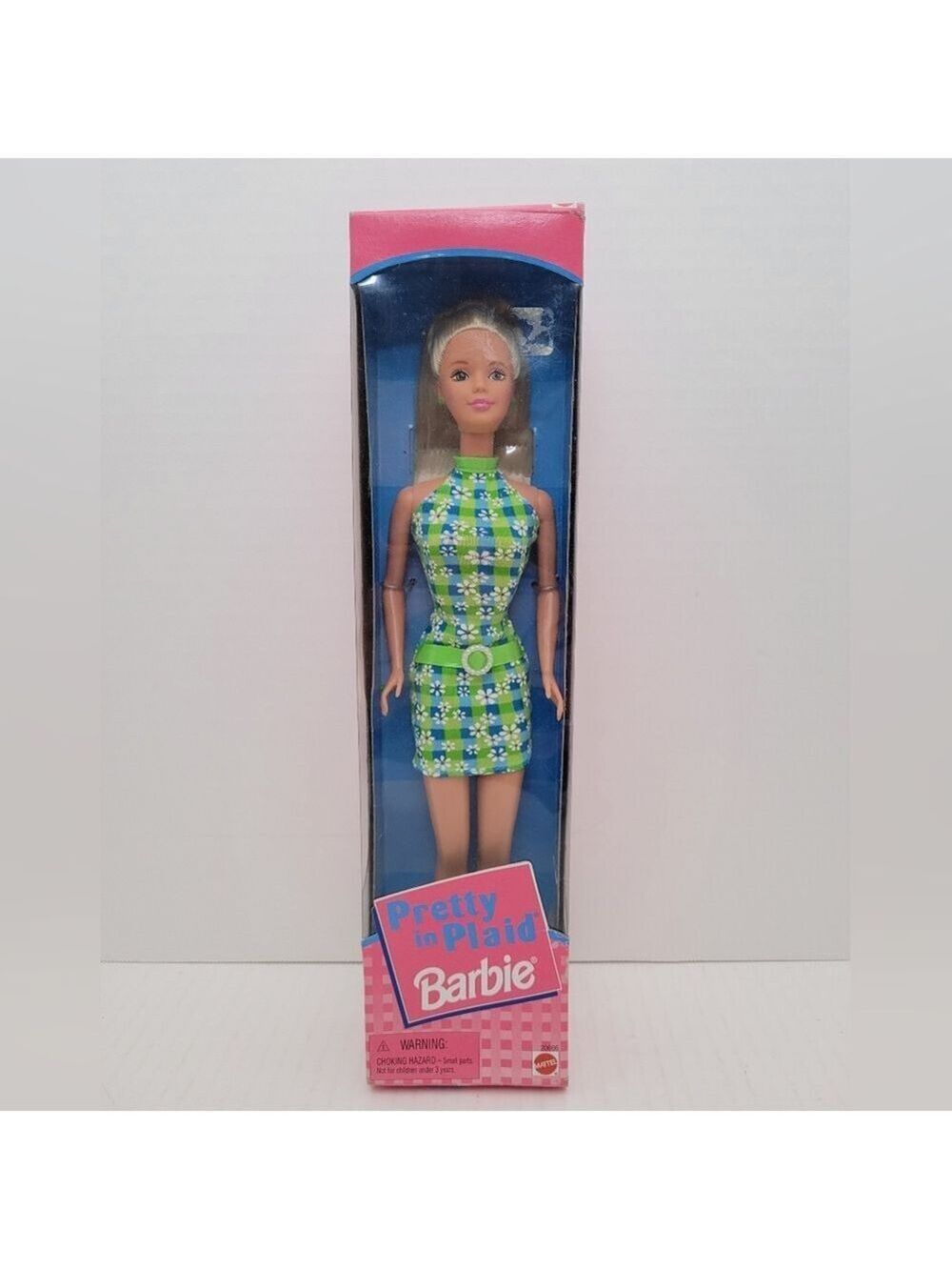 Vintage 1998 Pretty In Plaid Barbie